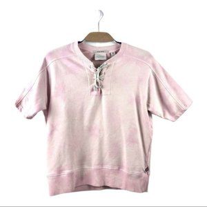 Scotch  Soda Beach Freaks Pink Tie Dye Sweatshirt